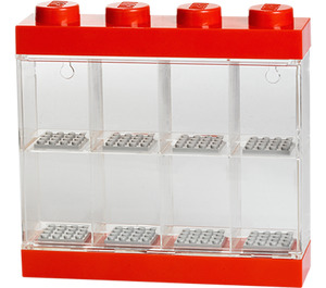 LEGO Minifigure Display Case 8 – Red (5004890)