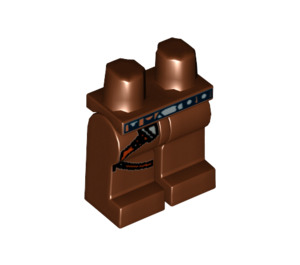 LEGO Minifigur Hofter og ben med Gunbelt Mønster (48335 / 84418)