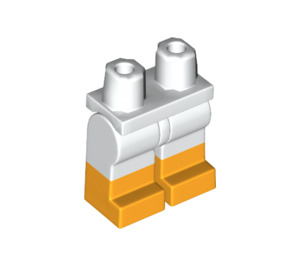 LEGO Minifigure Hüften und Beine mit Orange Boots (21019 / 79690)
