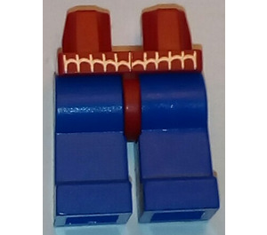 LEGO Minifigure Hips and Legs with Spider-Man Webbing (3815)