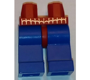 LEGO Minifigure Hips and Legs with Spider-Man Webbing (3815 / 43548)