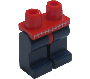 LEGO Minifigure Hips and Legs with Spider Web Belt (3815 / 50387)