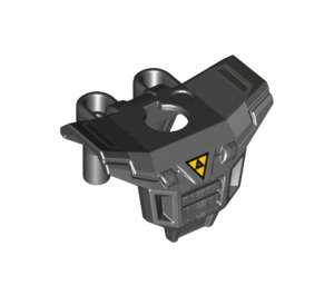 LEGO Minifigure Mech Armor with Blacktron I Logo (11260 / 14574)