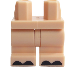 LEGO Minifiguur Medium Poten met Zwart toes (37364)