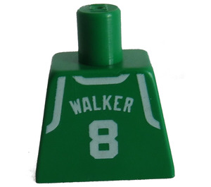 LEGO Minifigure NBA Torso with NBA Boston Celtics #8
