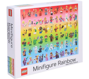 LEGO Minifigure Rainbow 1000 Piece Puzzle (ISBN9781797214382)