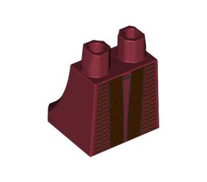 LEGO Minifigure Skirt with Dark Red Skirt (36036 / 104269)