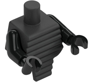 LEGO Minifigur Torso mit Extended Ridged Rüstung (99415)