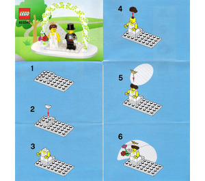 LEGO Minifigure Wedding Favour Set 853340 Instructions