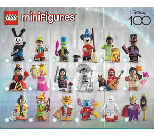 LEGO Minifigures - Disney 100 Series - Random bag 71038-0 Instrucciones