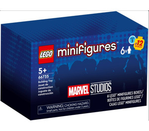 LEGO Minifigures - Marvel Studios Series 2 {Doos of 6 random packs} 66735 Packaging