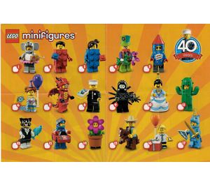 레고 Minifigures - Series 18 Random Bag 71021-0 지침