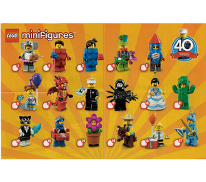LEGO Minifigures - Series 18 Random Bag Set 71021-0 Instructions