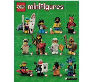 LEGO Minifigures Series 21 Random Bag Set 71029-0 Instructions