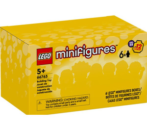 LEGO Minifigures - Series 25 {Boîte of 6 random packs} 66763 Packaging