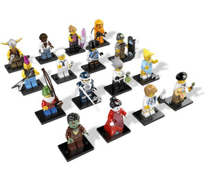 LEGO Minifigures - Series 4 - Complete Set 8804-17