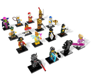 LEGO Minifigures - Series 8 - Complete  Set 8833-17