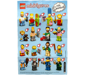 LEGO Minifigures - The Simpsons Series Random bag 71005 Instrukcje