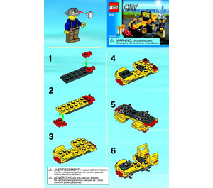 LEGO Mining Quad Set 30152 Instructions