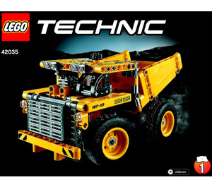 LEGO Mining Truck Set 42035 Instructions