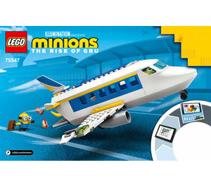 LEGO Minion Pilot in Training 75547 Byggeinstruksjoner