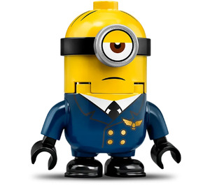 LEGO Minion Stuart sisällä Lentäjä Asu Minihahmo