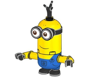 LEGO Minion Tim with Blue Overalls, Tall Minifigure