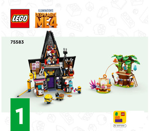 LEGO Minions und Gru's Family Mansion 75583 Instructions