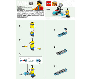 LEGO Minions' Jetboard Set 30678 Instructions