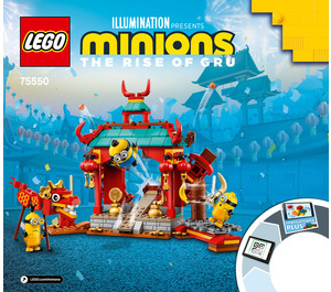 LEGO Minions Kung Fu Battle Set 75550 Instructions