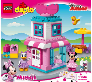 LEGO Minnie Mouse Bow-tique Set 10844 Instructions