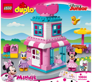 LEGO Minnie Mouse Bow-tique 10844 Istruzioni