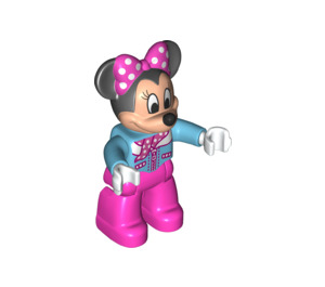 LEGO Minnie Mouse with Blue Top Duplo Figure