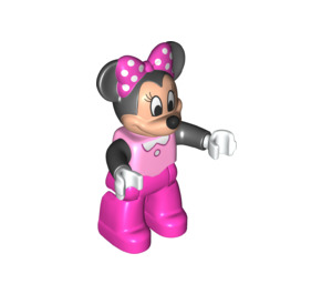 LEGO Minnie Myš s Růžová Výstroj Figurka Duplo