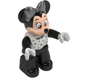 LEGO Minnie Mouse with Silver Bow Duplo Figure