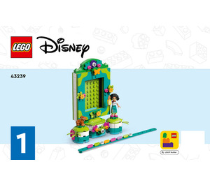 LEGO Mirabel's Photo Frame and Jewelry Box Set 43239 Instructions
