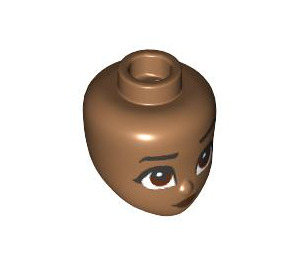 LEGO Moana (43210) Female Minidoll Head (92198 / 101796)