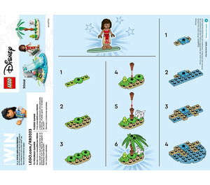 LEGO Moana's Dolphin Cove Set 30646 Instructions