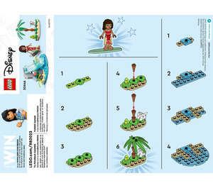 LEGO Moana's Dolphin Cove 30646 Instructions