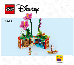LEGO Moana's Flowerpot Set 43252 Instructions