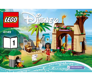 LEGO Moana's Island Adventure Set 41149 Instructions
