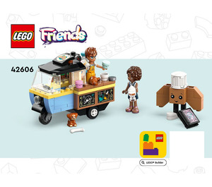 LEGO Mobile Bakery Essen Cart 42606 Instructions