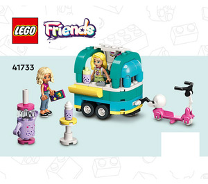 LEGO Mobile Bubble Tea Shop Set 41733 Instructions