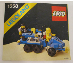 LEGO Mobile Command Trailer Set 1558 Instructions
