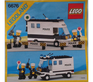 LEGO Mobile Command Unit 6676 Istruzioni