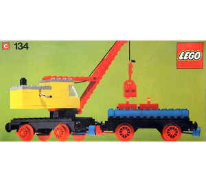 LEGO Mobile Kran und Wagon 134-1