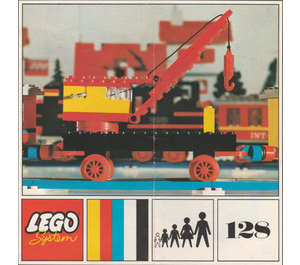 LEGO Mobile Crane (Plate Base) Set 128-3