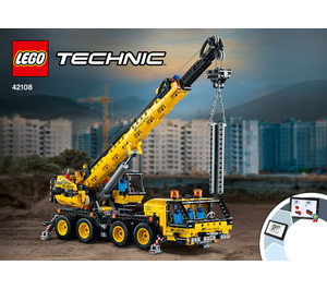LEGO Mobile Crane Set 42108 Instructions