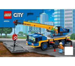 LEGO Mobile Crane Set 60324 Instructions