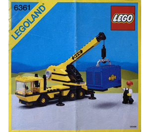 LEGO Mobile Crane Set 6361 Instructions